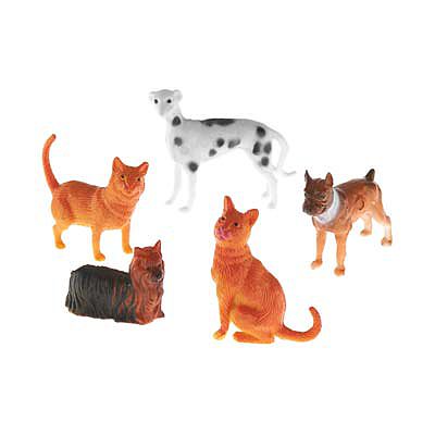 Revell-Monogram 77-1107 School Project Accessory Dogs/Cats