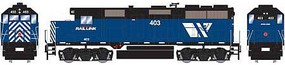 Roundhouse HO GP35, MRL #403 Roundhouse HO GP35, MRL #403