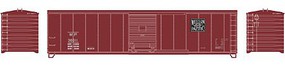 Roundhouse HO 50' Single Door Box, WP #36011 Roundhouse HO 50' Single Door Box, WP #36011