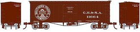 Roundhouse HO 36' Old Time Wood Box, GH&SA #11664 Roundhouse HO 36' Old Time Wood Box, GH&SA #11664