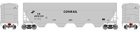 Roundhouse HO ACF 5250 Centerflow Hopper, CR #892129 Roundhouse HO ACF 5250 Centerflow Hopper, CR #892129