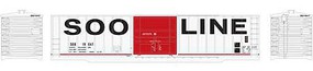 Roundhouse HO RTR 50' OB Plug Door Box, SOO #19047 Roundhouse HO RTR 50' OB Plug Door Box, SOO #19047