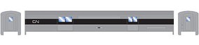 Roundhouse HO Streamline Baggage, CN #395 Roundhouse HO Streamline Baggage, CN #395