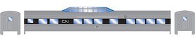 Roundhouse HO Streamline Vista Dome, CN #371 Roundhouse HO Streamline Vista Dome, CN #371
