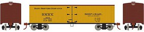 Roundhouse HO 40' Wood Reefer, DSDX #301 Roundhouse HO 40' Wood Reefer, DSDX #301