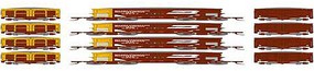 Roundhouse NYAHO 24' Rib Ore Car/Ld, BN #4 (4) Roundhouse NYAHO 24' Rib Ore Car/Ld, BN #4 (4)