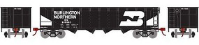 Roundhouse HO 40' 4-Bay Offset Hopper w/Coal Load, BN #515592 Roundhouse HO 40' 4-Bay Offset Hopper w/Coal Load, BN #515592