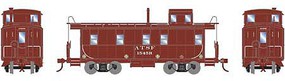 Roundhouse HO Cupola Caboose, SF/Brown #1545R Roundhouse HO Cupola Caboose, SF/Brown #1545R
