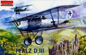 Pfalz D.III Plastic Model Airplane Kit 1/72 Scale #rd0003