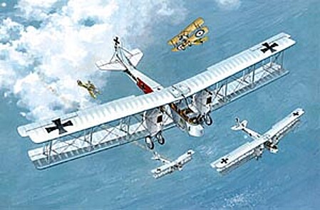 Roden Gotha G.IV Plastic Model Airplane Kit 1/72 Scale #rd0011