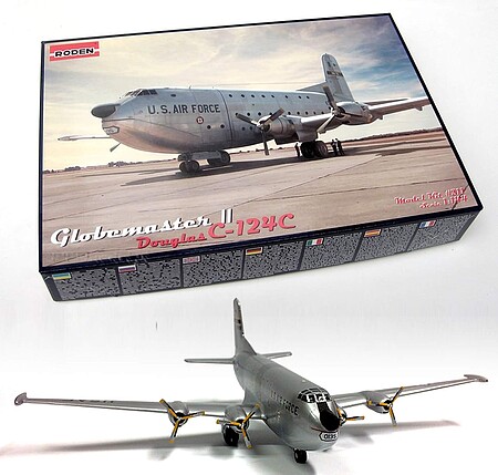 Roden C-124C Globemaster II Plastic Model Airplane Kit 1/144 Scale #rd0311