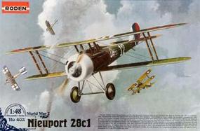 Roden Nieuport 28 Plastic Model Airplane Kit 1/48 Scale #rd0403