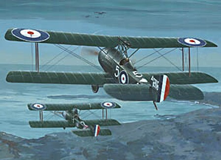 Roden Sopwith 1 1/2 Strutter Comic Fighter Plastic Model Airplane Kit 1/48 Scale #rd0407