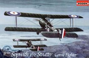 Roden Sopwith 1 1/2 Strutter Comic Fighter Plastic Model Airplane Kit 1/48 Scale #rd0407