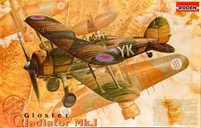 Roden Gloster Gladiator Mk.1 Plastic Model Airplane Kit 1/48 Scale #rd0408