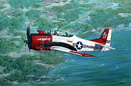 Roden North American T-28B Trojan Plastic Model Airplane Kit 1/48 Scale #rd0441