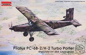 Pilatus PC-6B-2/H-2 Turbo Porter Plastic Model Airplane Kit 1/48 Scale #rd0443
