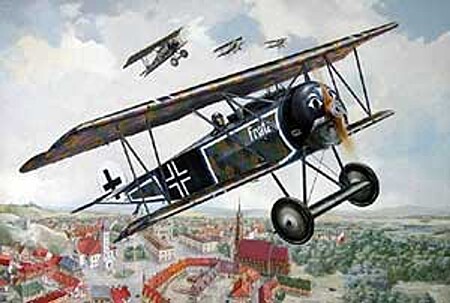 Roden Fokker D.VI Plastic Model Airplane Kit - 1/32 Scale #rd0603