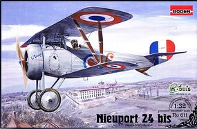 Nieuport 24 BIS Plastic Model Airplane Kit - 1/32 Scale #rd0611