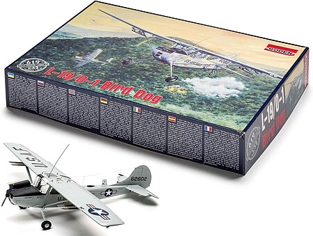 Roden L19/01 Bird Dog USAF Plastic Model Airplane Kit 1/32 Scale #rd0619