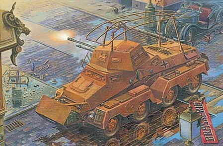 Roden Sd.Kfz.232 Plastic Model Military Vehicle Kit 1/72 Scale #rd0704