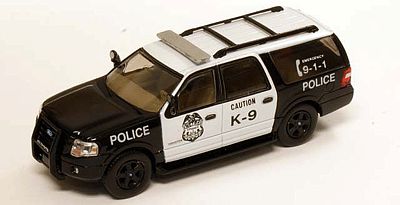 RiverPoint Expedition EL Police Trd - HO-Scale