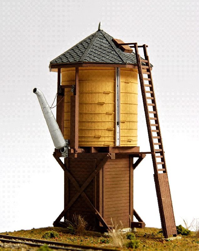 RSLaser Jack's Cabin Water Tank HO Scale Model Railroad Building 204