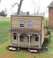 RS-Laser Company House 31 HO Scale Model Railroad Building #2084