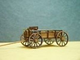 Farm Wagon 2 pack Kit HO Scale Model Railroad Vehicle #2501