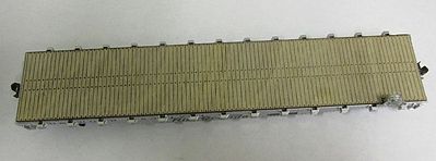 RS-Laser 50 Flat Car Deck HO Scale Model Railroad Freight Car #2600