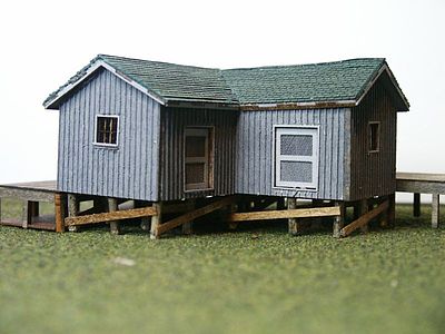 RS-Laser Linden Freight House Kit N Scale Model Railroad Building #3039
