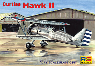 RS Curtiss Hawk II BiPlane Fighter Plastic Model Airplane Kit 1/72 Scale #92092