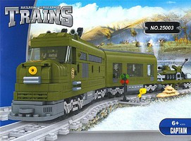RRtrainblocks Military Train Set 764p RRtrainblocks Military Train Set 764p