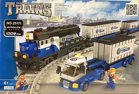 RRtrainblocks Container Train Set 1008p RRtrainblocks Container Train Set 1008p