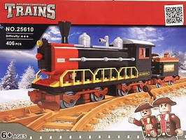 RRtrainblocks Steam Locomotive 406p