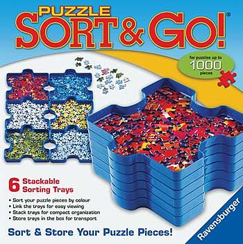 Ravensburger Puzzle Sort & Go Jigsaw Puzzle Glue Mat Accessory #17930