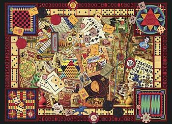 Ravensburger Vintage Games 1000pcs Jigsaw Puzzle 600-1000 Piece #19406