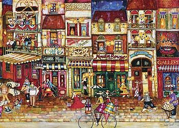 Ravensburger Streets Of France 1000pcs Jigsaw Puzzle 600-1000 Piece #19408