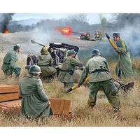 Revell-Germany German Pak 40 with Soldiers Plastic Model Military Figure Kit 1/72 Scale #02531