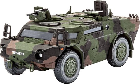 Revell-Germany Fennek Plastic Model Military Vehicle Kit 1/72 Scale #03136