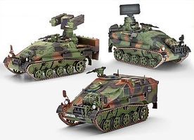 Revell-Germany Wiesel 2 LeFlaSys (Ozelot & AFF & BF/UF) Plastic Model Military Vehicle 1/35 Scale #03205 Revell-Germany Wiesel 2 LeFlaSys (Ozelot & AFF & BF/UF) Plastic Model Military Vehicle 1/35 Scale #03205
