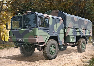 Revell-Germany LKW 5tmil gl 4x4 Truck Plastic Model Military Vehicle Kit 1/35 Scale #03257