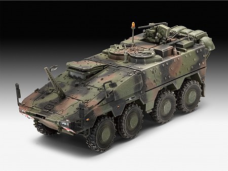 Revell-Germany GTK Boxer Command Post NL Plastic Military Model Vehicle 1/72 Scale #03283