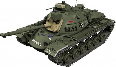 Revell-Germany M48/A2CG Tank Plastic Model Tank Kit 1/35 Scale #03287