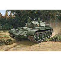 T-55A Plastic Model Military Vehicle Kit 1/72 Scale #03304