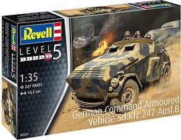 Revell-Germany German Command Arm. Sd.Kfz.247 B Plastic Model Military Vehicle Kit 1/35 Scale #03335