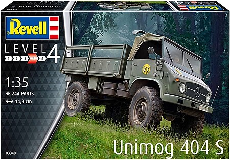 Revell-Germany Unimog 404S 1-35
