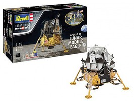 Revell-Germany Apollo 11 Lunar Module Eagle Plastic Model Lunar Lander 1/48 Scale #03701