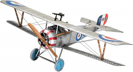 Revell-Germany Nieuport 17 Plastic Model Airplane Kit 1/48 Scale #03885