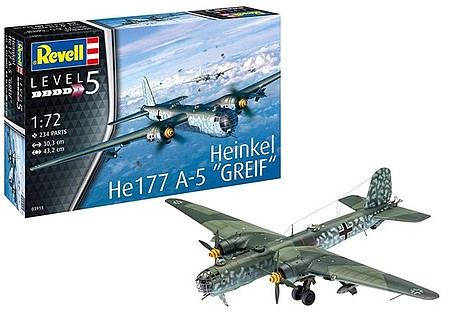72006 NOS for sale online 1/72 Scale AML Heinkel He 45 Plastic Model German Plane Kit No 